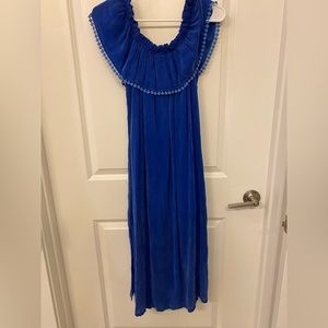 Deep blue delicate Maven West dress